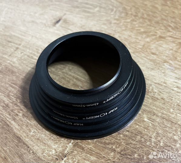 Переходные повышающие кольца для объектива
