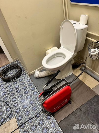 Прочистка канализации Устранение засоров