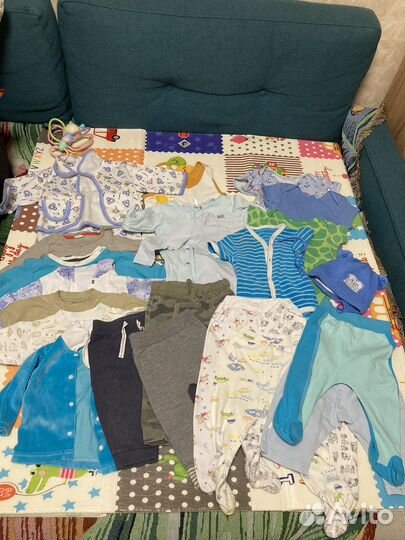 Вещи пакетом 3-6 месяцев на мальчика