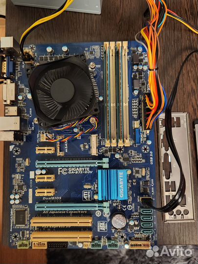 Intel Core i5-2320, Gigabyte GA-B75-D3V, 8Gb DDR3