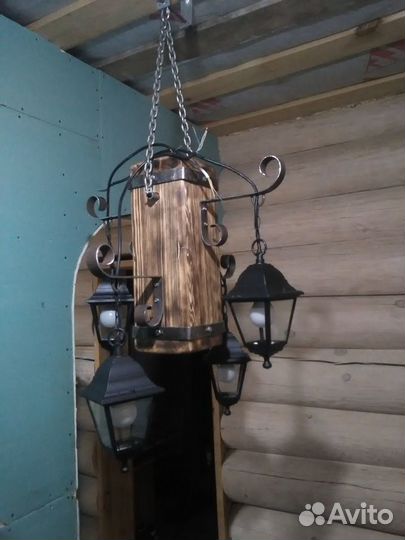 Люстра лофт