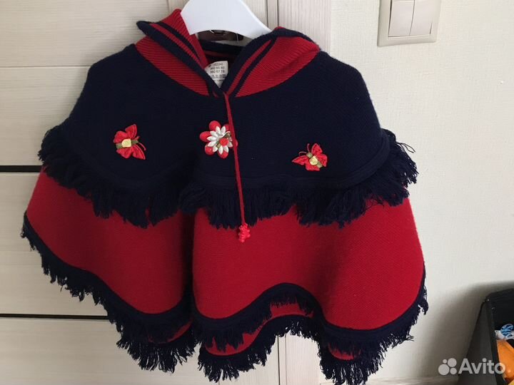 Накидка детская на 2-3 года