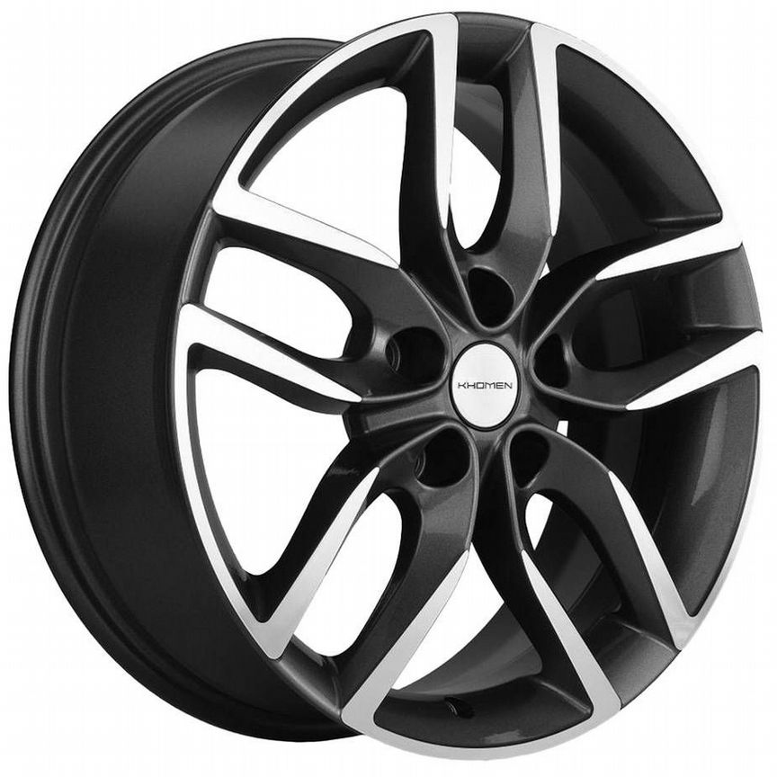 Диски Khomen KHW1708 6.5x17 5x114.3 ET40 D64.1 Gray-FP