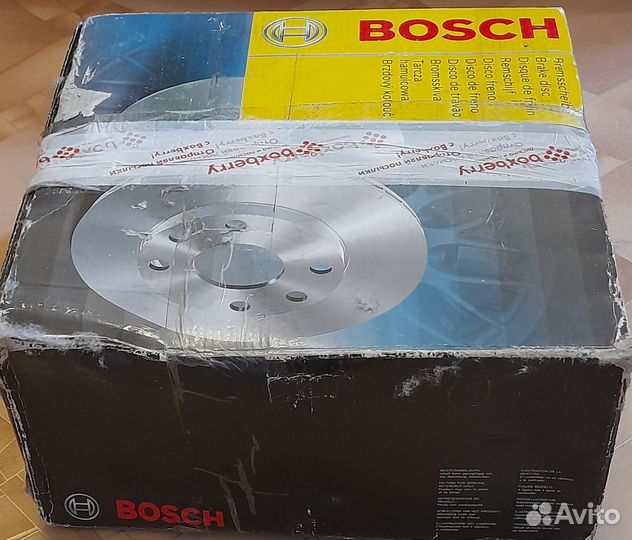 Тормозные диски Bosch задние для Nissan X-Trail