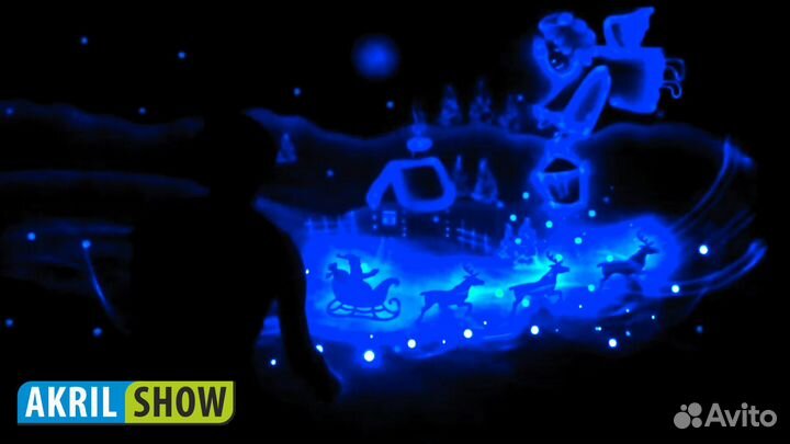 Светящаяся краска Akril-Show №1 для Светового шоу