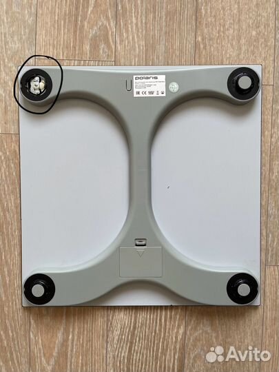 Весы напольные электронные polaris до 180 кг