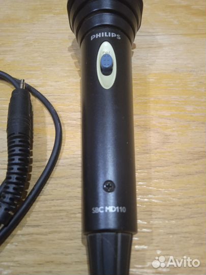 Микрофон для караоке philips Sbc MD 110