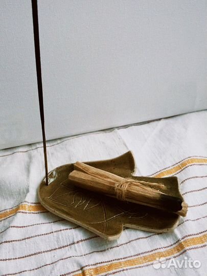 Подставка для благовоний - ладонь ручная работа