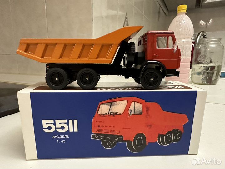 Модель СССР камаз 5511 на винте 1979 г
