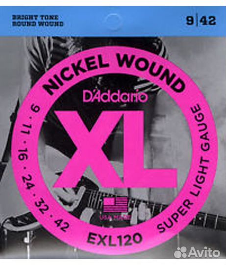 Гитарные струны D'Addario