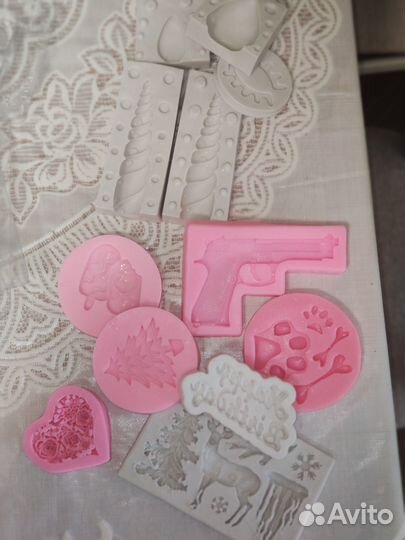 Силиконовые формы для мыла для выпечки