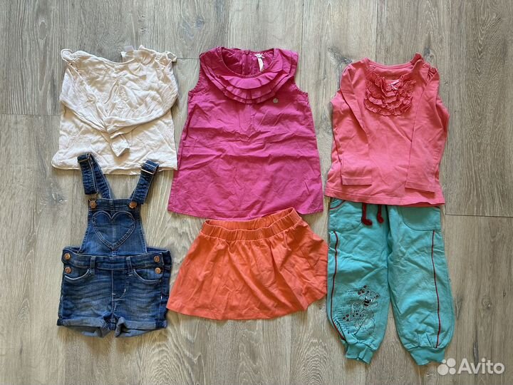 Пакет вещей для девочки 92-104