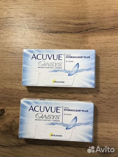 Линзы контактные acuvue oasys двухнедельные