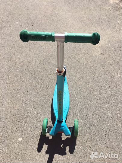 Самокат детский 3-х колесный rush action
