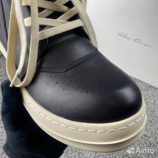 Rick Owens geobasket triple black