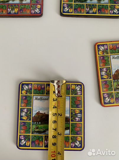 Винтажные подставки под стаканы, чашки Голландия