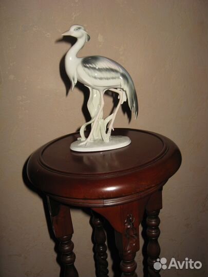 Аист скульптура антиквариат
