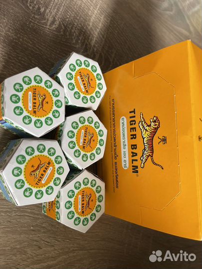 Белый тигровый бальзам Tiger Balm White