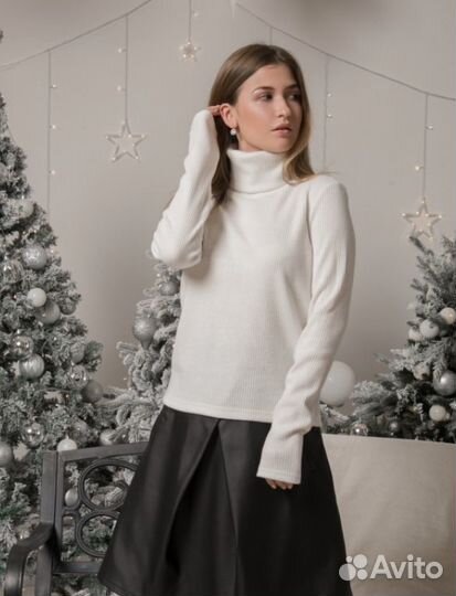 Водолазка джемпер Lovertin новая кашемир 42