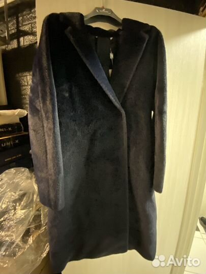 Пальто из натуральной шерсти и шерсти альпаки