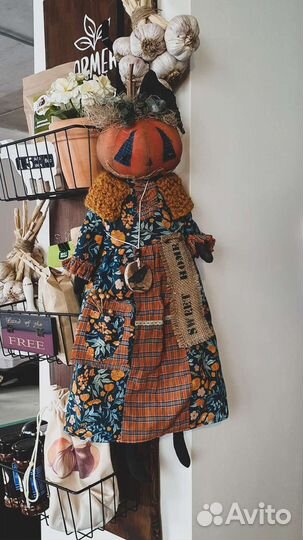 Интерьерная коллекционная кукла ручной работы