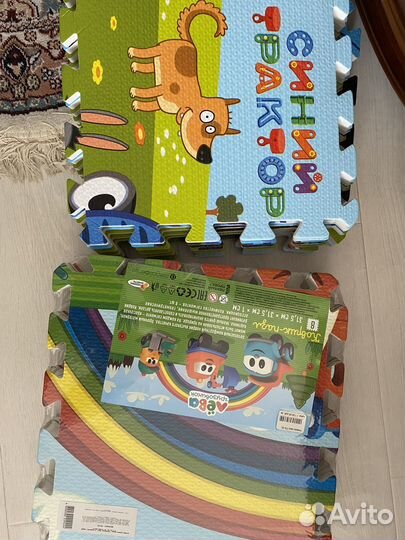 Игровой коврик пазл