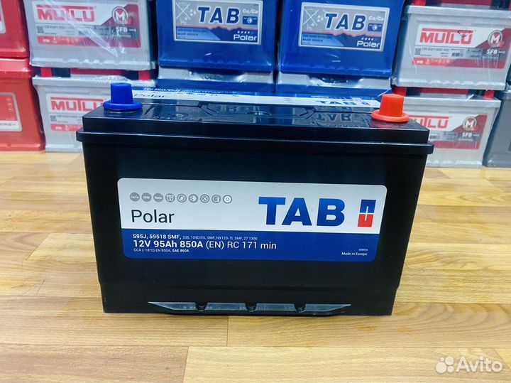 Аккумулятор 95 Tab Азия на Ленд Круйзер