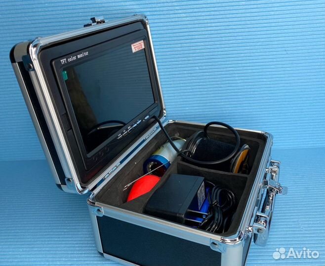 Подводная камера с монитором в кейсе Fish finder