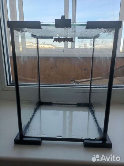 Аквариум aquael 10 куб, бел