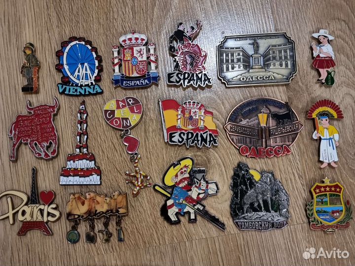 Магниты из Испании, Франции, Австрии, Боливии