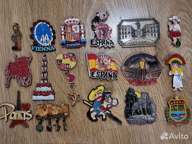 Магниты из Испании, Франции, Австрии, Боливии