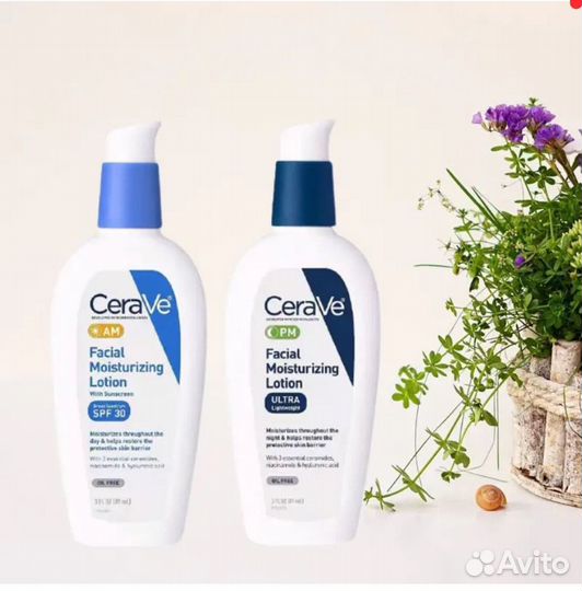 Легкий крем дневной для лица CeraVe спф 30