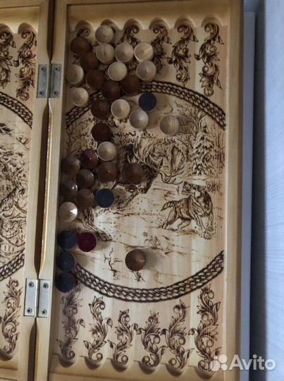 Нарды ручной работы