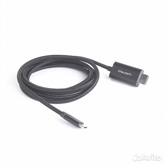 Шнур USB Type-C 3.1 - hdmi, 1,8 м (шт/шт), 4К, 30Г