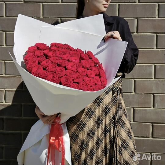Букет 51 роза с доставкой