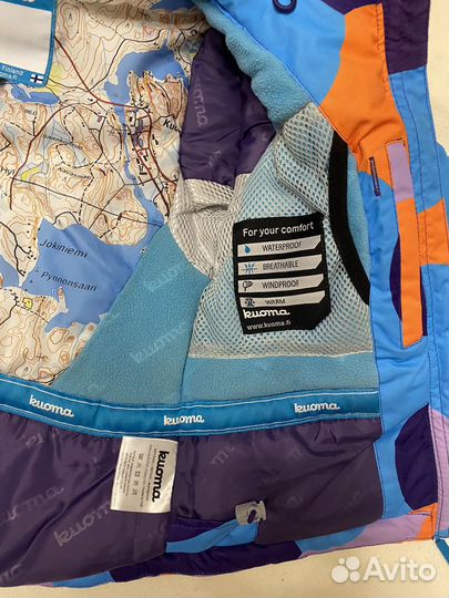 Зимняя куртка kuoma размер 92-98