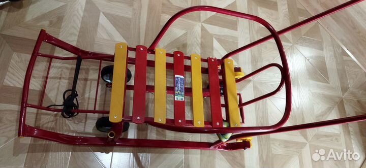 Санки коляска на колесах