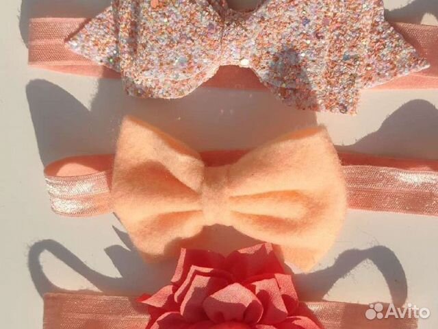 Бантики - повязки на голову для девочки