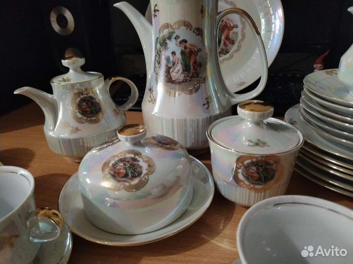 Сервиз чайный+ столовый