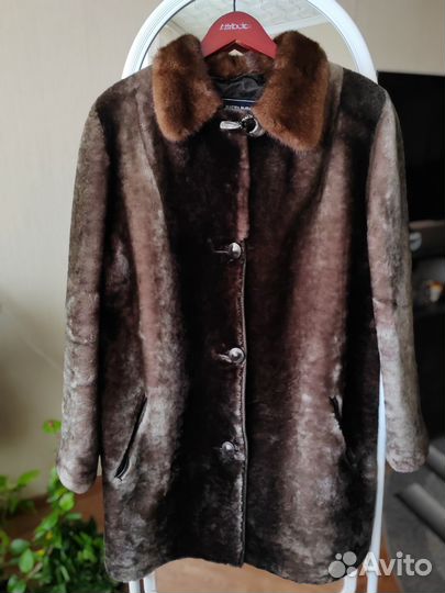Полушубок из овчины 50 размер