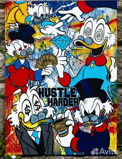 Современные картины Alec Monopoly для интерьера