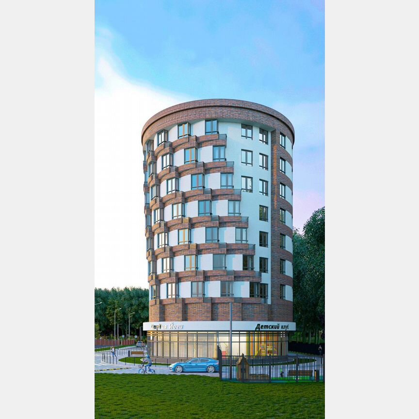 Апартаменты-студия, 27,1 м², 6/6 эт.