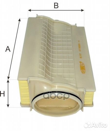 Фильтр воздушный AG877 Goodwill