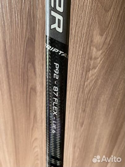Клюшка хоккейная левый хват bauer supreme 2s