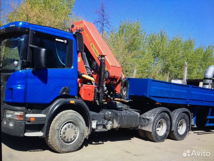Водитель манипулятора scania P380