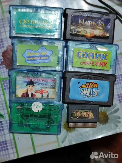 Картриджи на Game boy