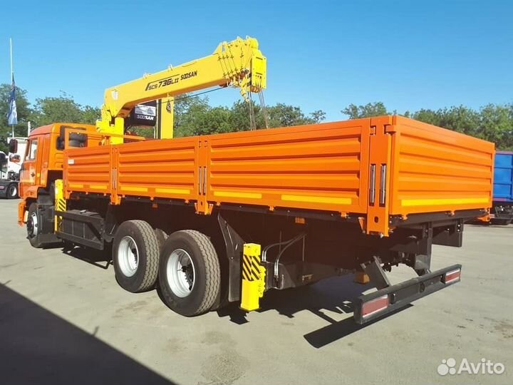 КАМАЗ 65115 с КМУ, 2023