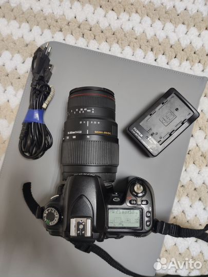 Nikon d80 + sigma 70-300
