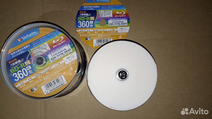 Blu-ray Vеrbаtim вd-R DL 50Gb 1-6х Рrintаblе