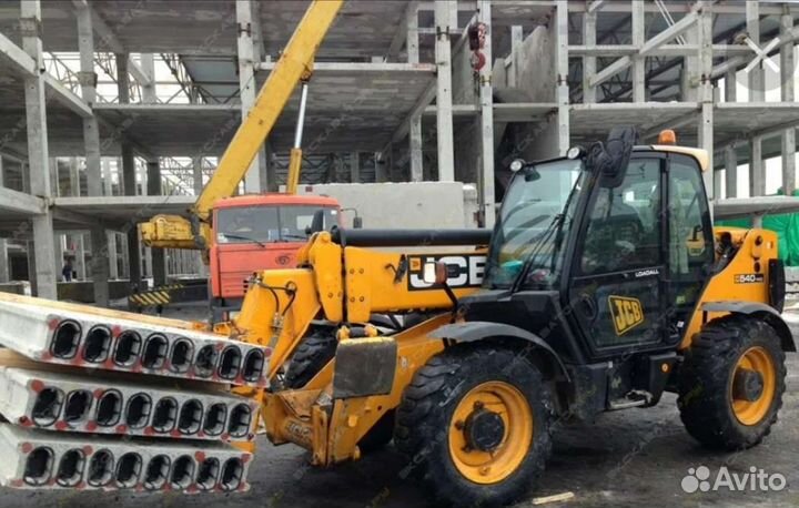 Аренда телескопического погрузчика jcb 540-140
